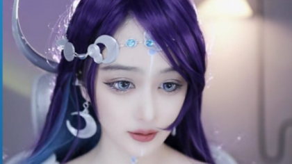 舞媚娘惊艳cos王者海月!