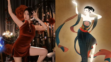 迎春女神,小揪揪极致热舞过冬!