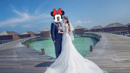 惊爆!小U哈与虫哥已领结婚证