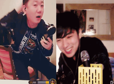 韩雅乐户外直播淋雨生病