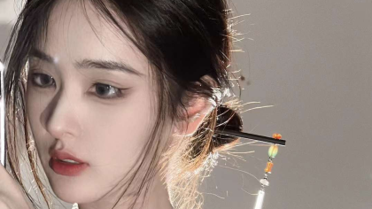 媚娘最新美照，闪闪发光迷人！